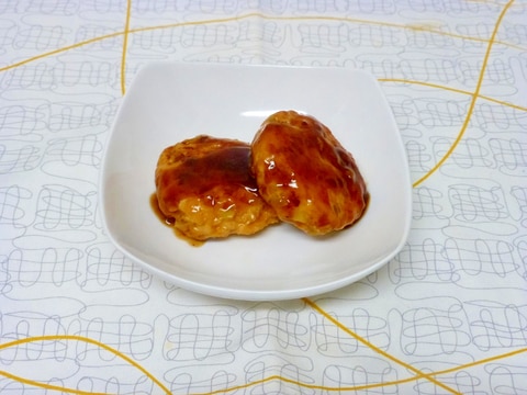 ささみとおからパウダーのつくね風